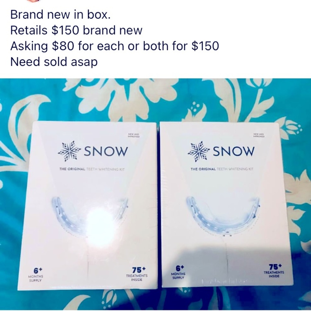 Snow teeth whitening kit